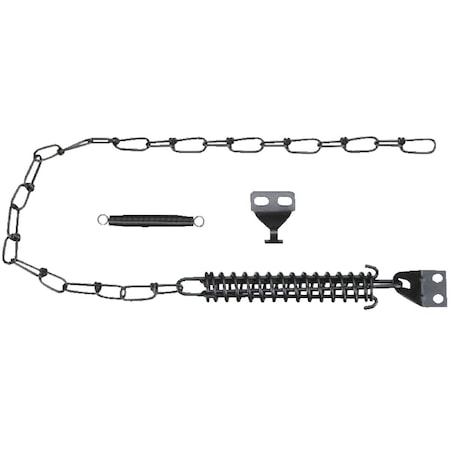 National Black Door Stop Spring Chain N349241